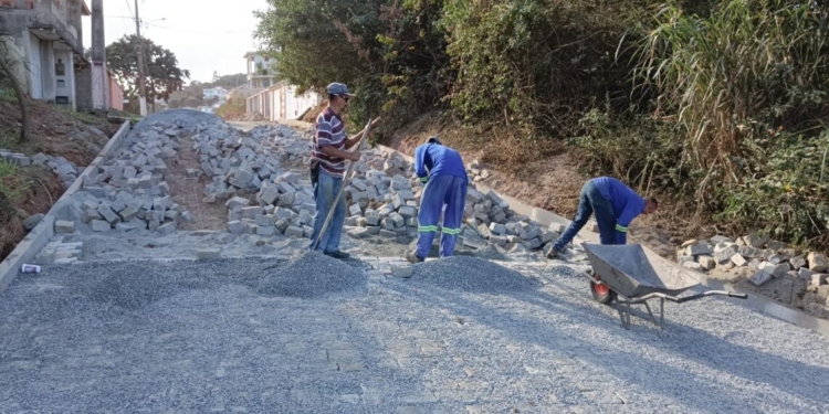 urbanização no bairro Jardim Guanabara