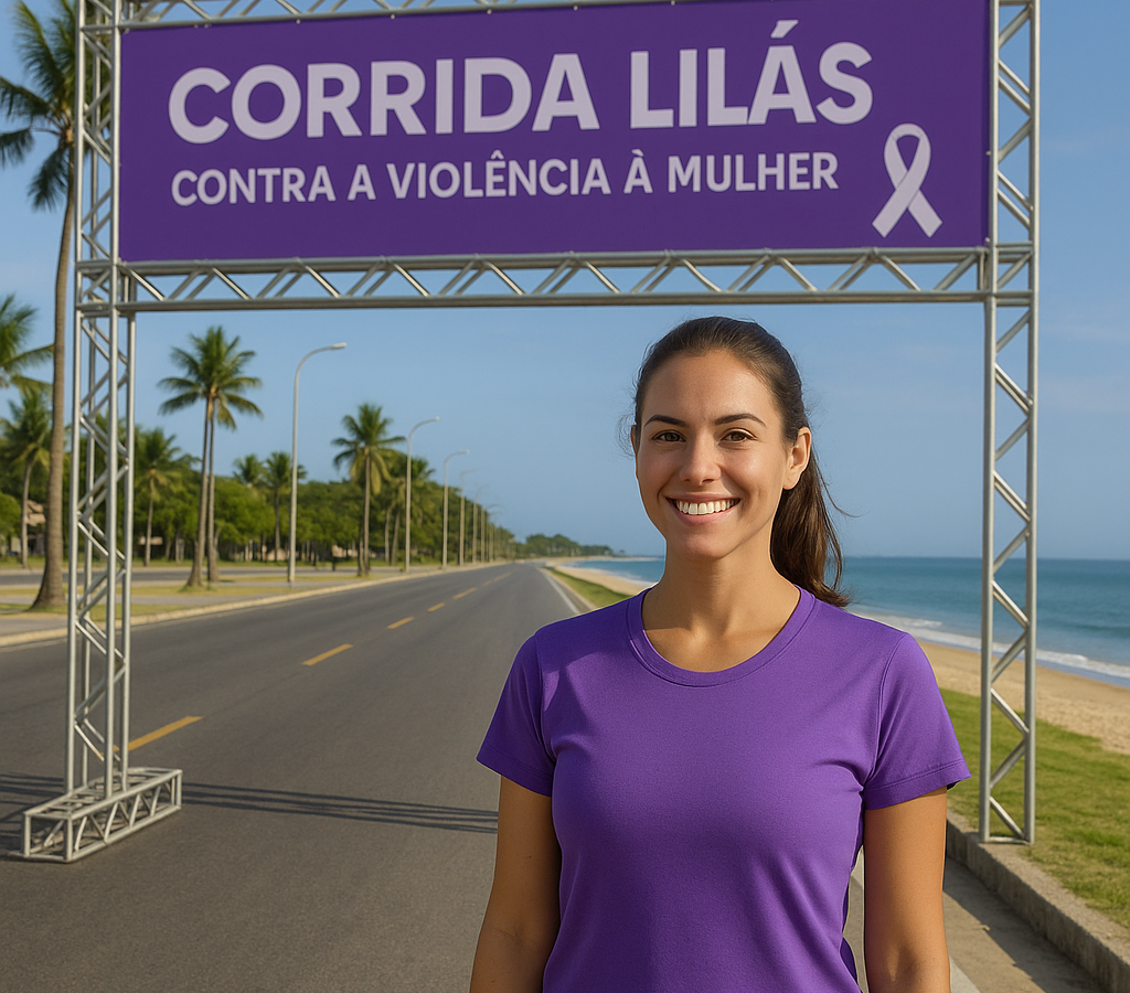 Corrida Lilás acontece neste domingo em Macaé com largada na Praia Campista