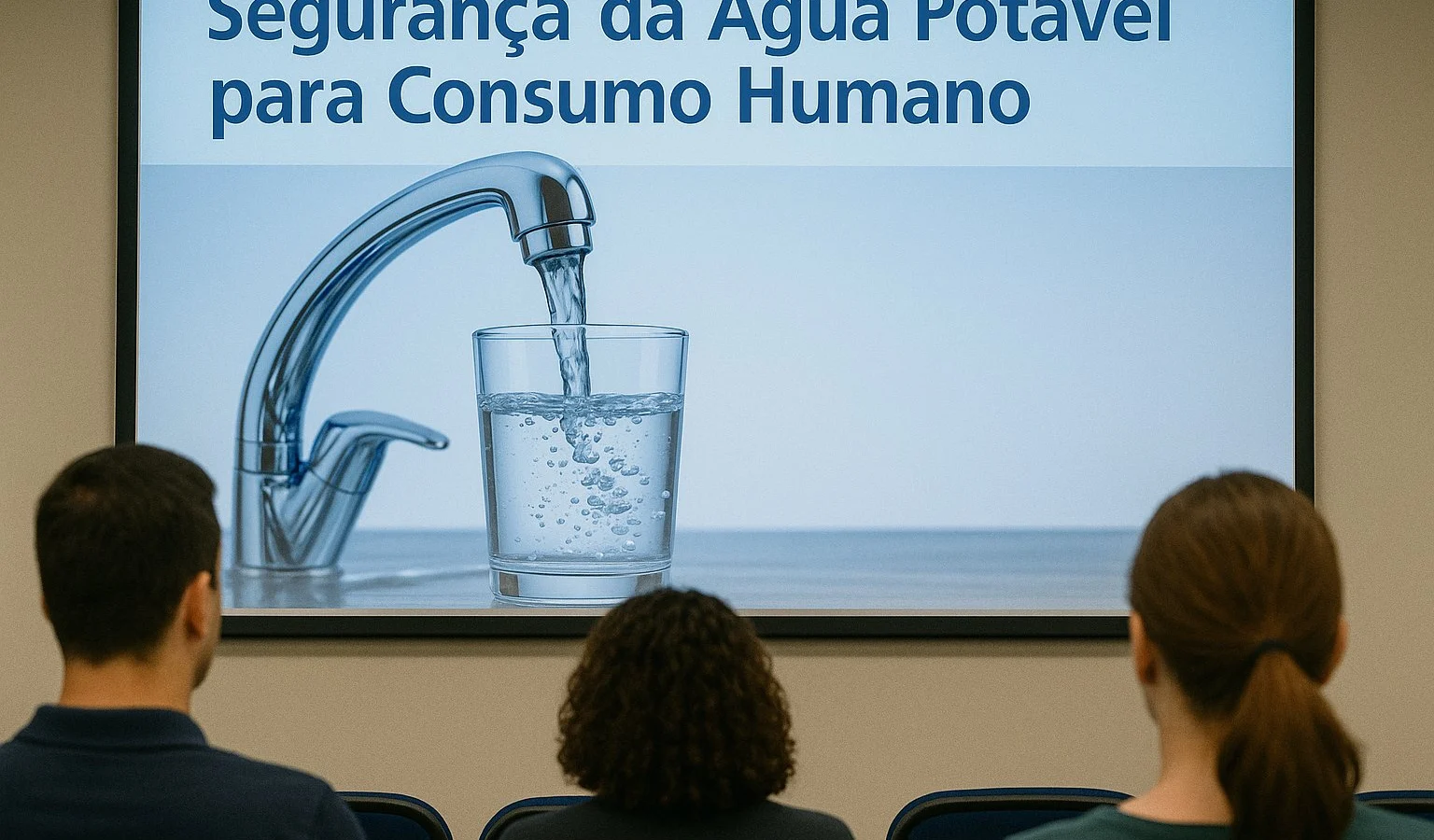 Macaé promove palestra sobre segurança da água potável para consumo humano