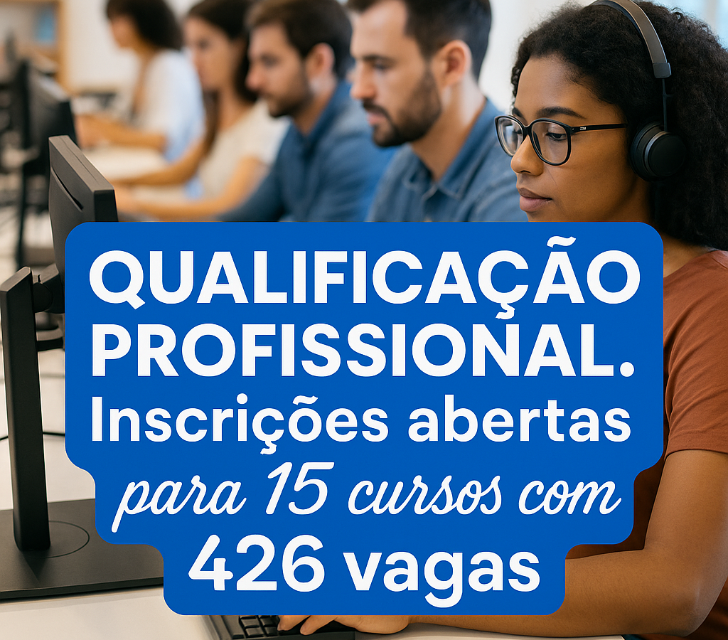 Qualificação Profissional abre inscrições para 15 cursos gratuitos com 426 vagas em Macaé