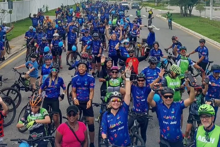 4º Pedal Azul de Macaé acontece neste domingo (19) em prol da causa autista