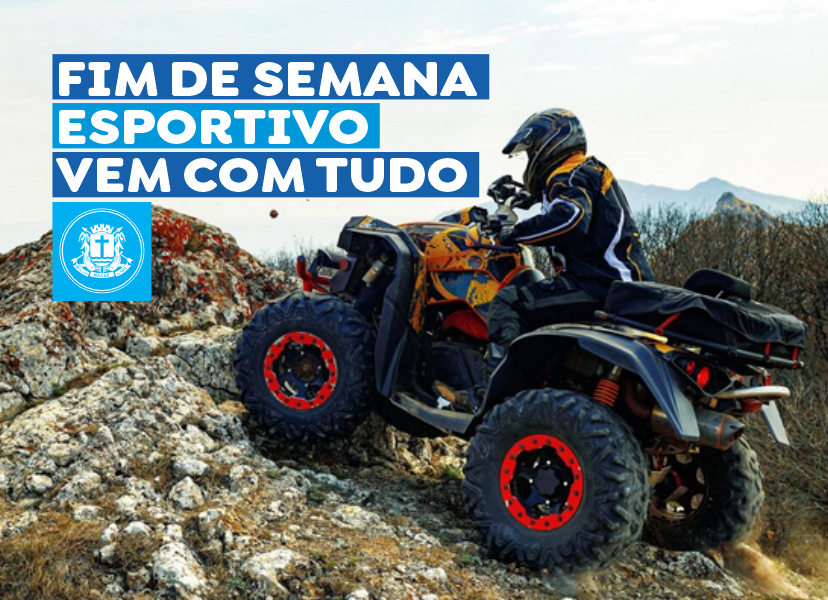 Macaé tem fim de semana esportivo com corrida, futebol e passeio de quadriciclo