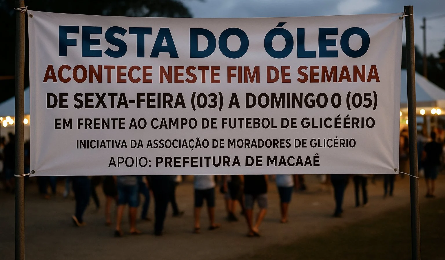 Festa do Óleo da Região Serrana de Macaé agita Glicério neste fim de semana com programação cultural e shows musicais