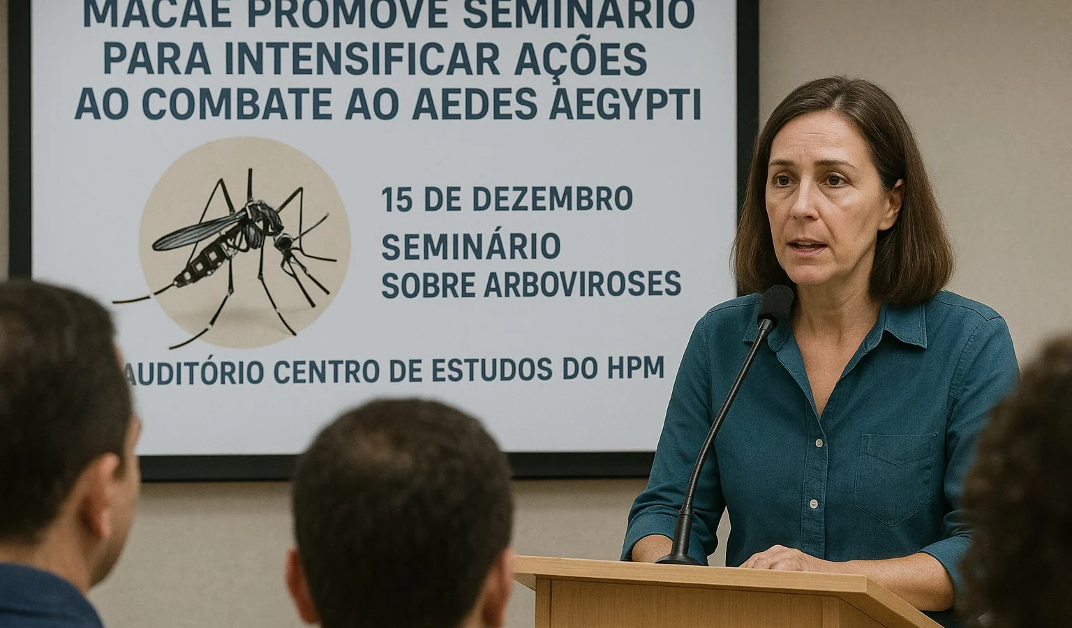 Macaé promove seminário para intensificar ações de combate ao Aedes aegypti e prevenir arboviroses
