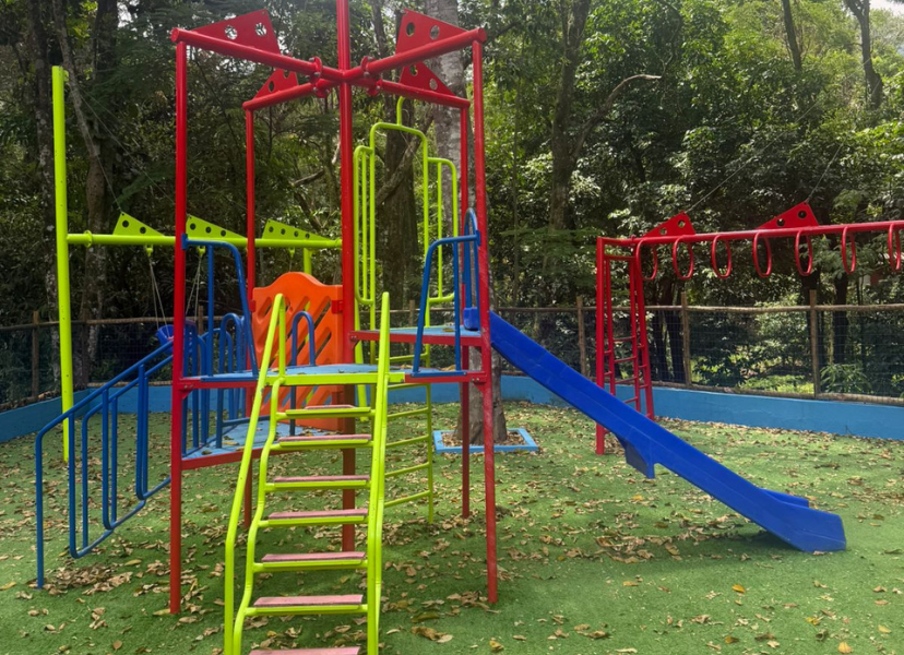 Novo parquinho infantil reforça área de lazer no CriaSana