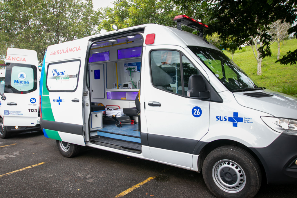 novas ambulâncias