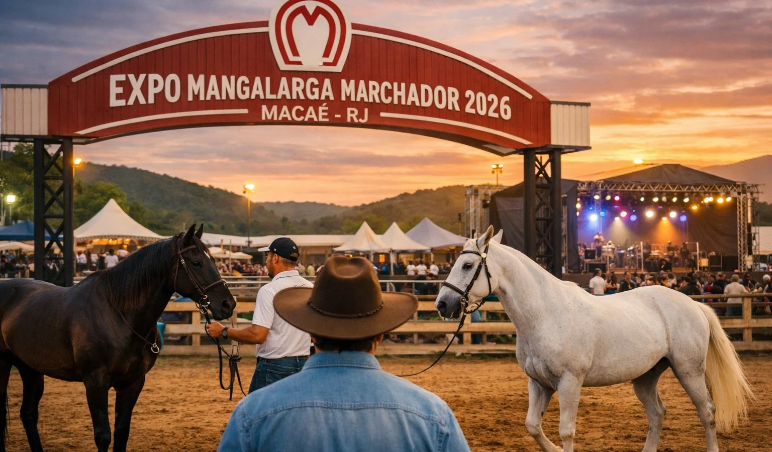 Expo Mangalarga Marchador 2026 movimenta Macaé com programação técnica, shows e destaque nacional