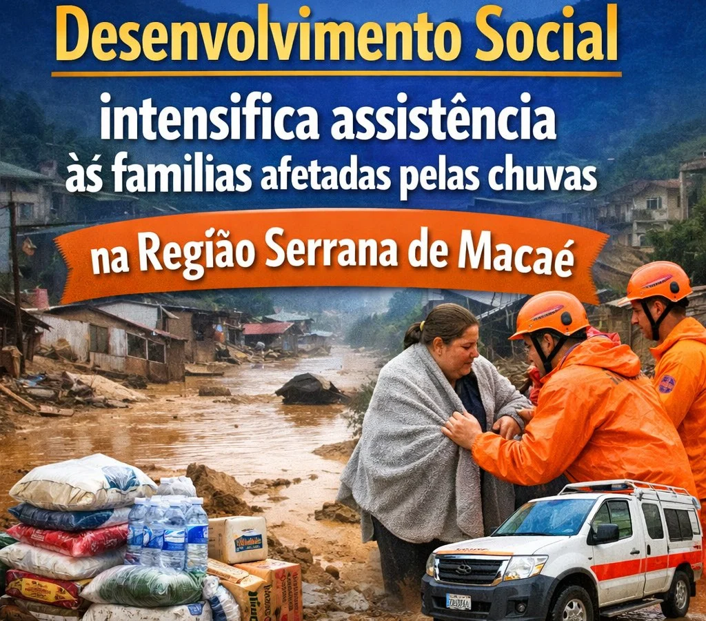 Desenvolvimento Social intensifica assistência às famílias afetadas pelas chuvas na Região Serrana de Macaé