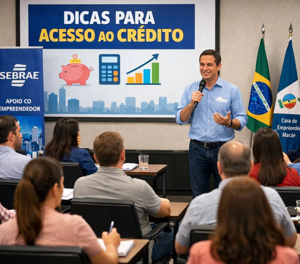 Macaé recebe palestra gratuita sobre acesso ao crédito para empreendedores
