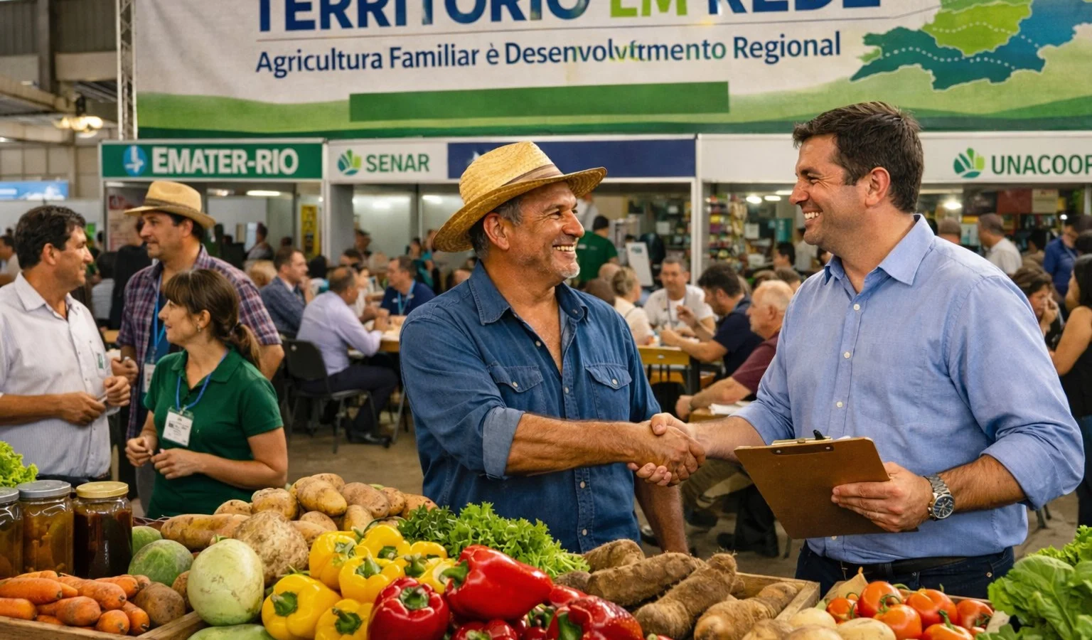 Macaé sedia evento “Território em Rede” e fortalece agricultura familiar no Norte Fluminense