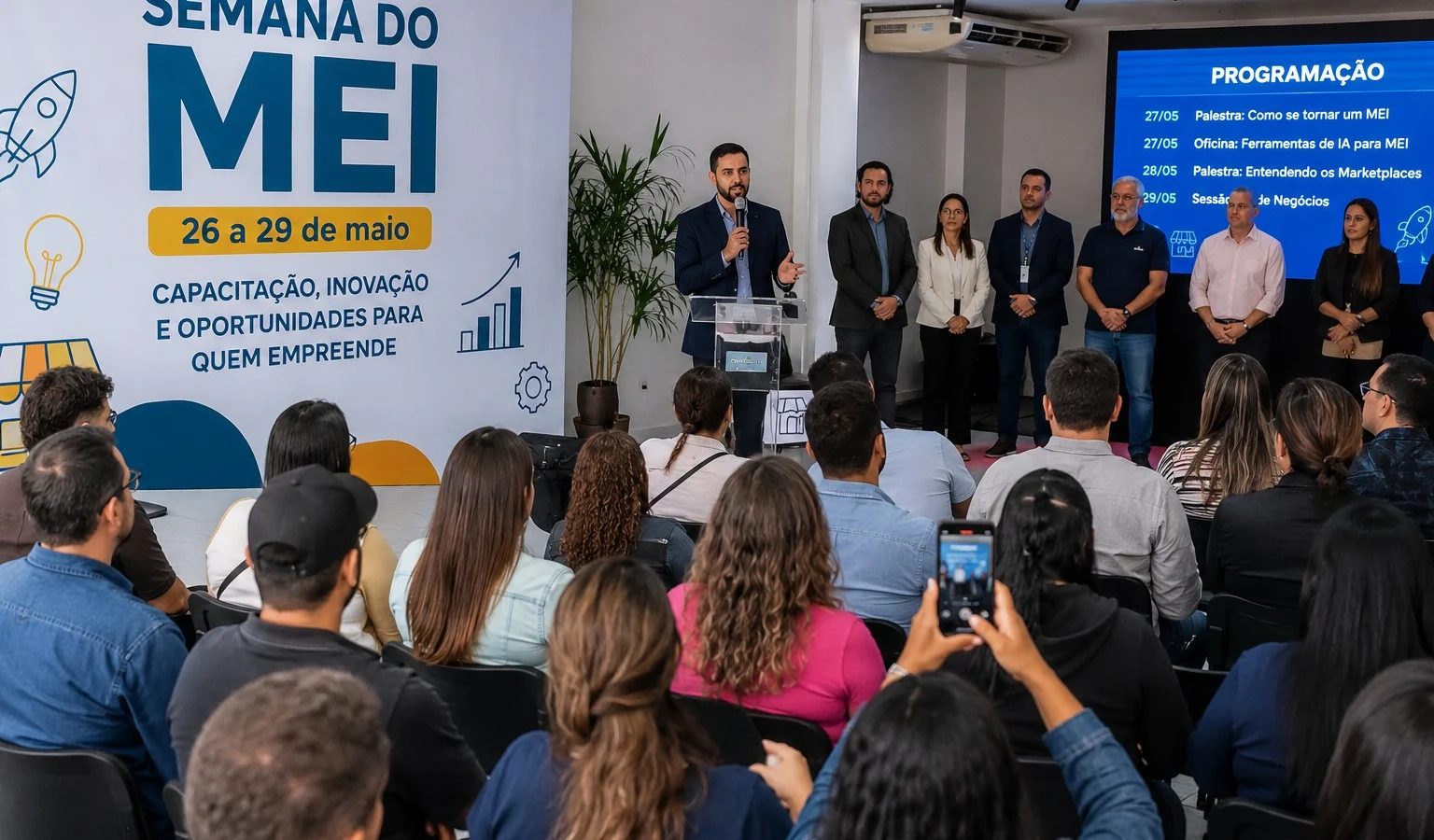 Semana do MEI 2026 é aberta em Macaé com foco em capacitação, inovação e fortalecimento dos pequenos negócios