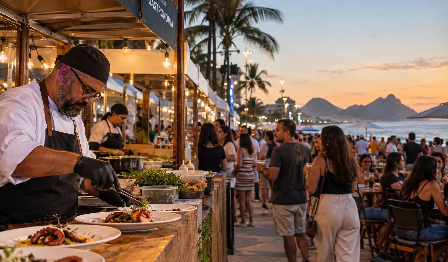Festival de Gastronomia e Cultura de Macaé reúne chefs renomados na Praia dos Cavaleiros