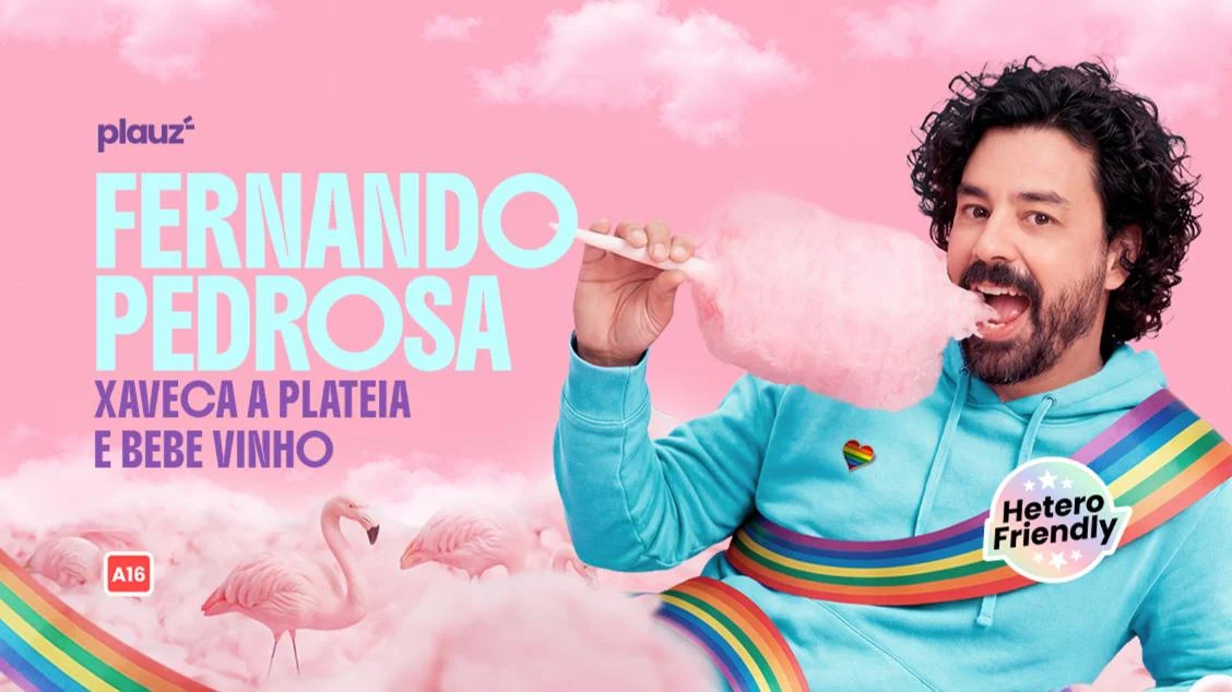 Fernando Pedrosa em Macaé, RJ  Xaveca a Plateia e Bebe Vinho.